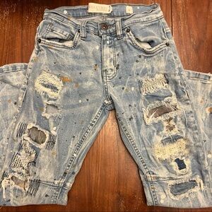 Evolution In Design Kids Jeans Size 8 distressed